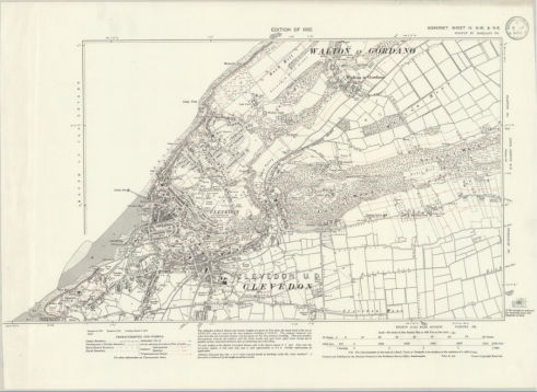 OS Six-inch Somerset IV NW&NE 1930